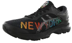 ASICS Men's Kayano 25 NYC Marathon Wide Toe Box Running Shoes Custom Asics Volleyball Shoes